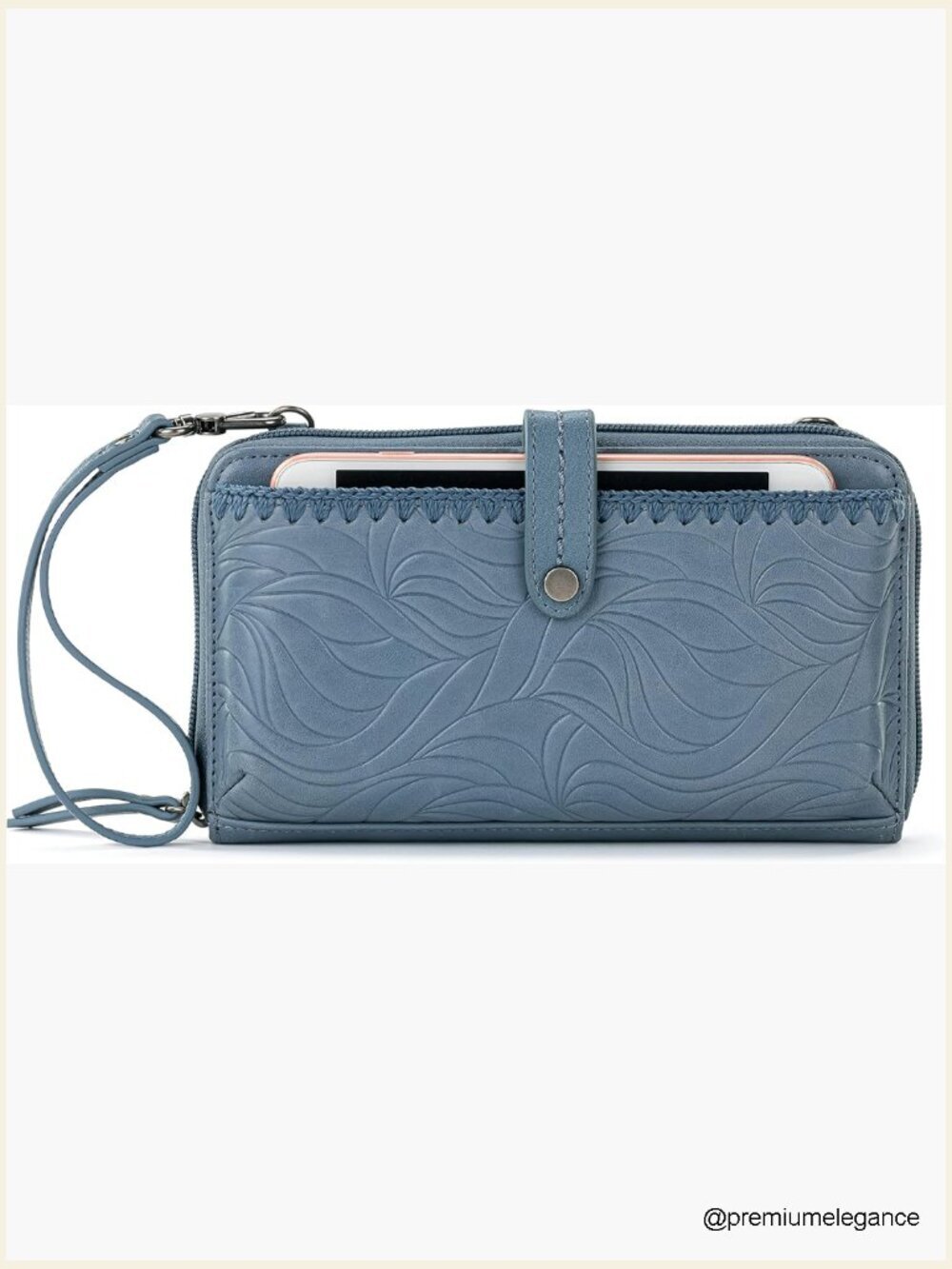 Smartphone Crossbody Purse - Small Convertible Wristlet Wallet & Clutch